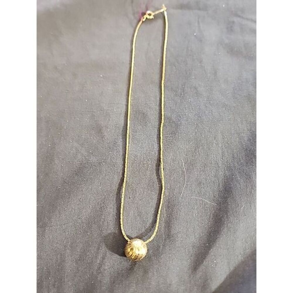 Vintage Gold‎ Tone Napier 16" Charm Necklace
